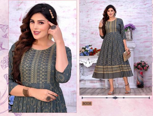 Trendy Golden Beauty Touch Rayon Designer Exclusive Kurti colllection